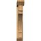 Ekena Millwork Merced Slat Rough Sawn Bracket w/ Offset Brace, Western Red Cedar, 6"W x 34"D x 38"H BKT0604X34X38MRC06RWR - alternate 2